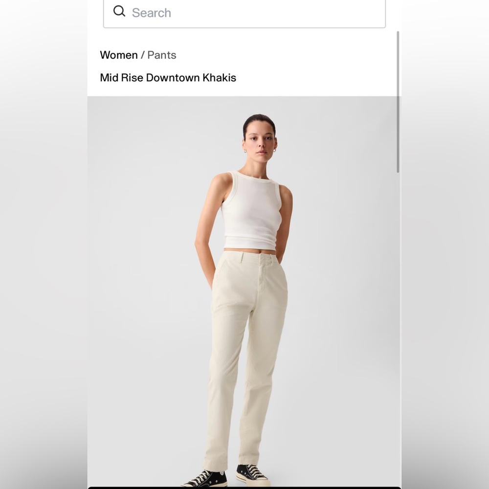 Gap Downtown Khaki Pants